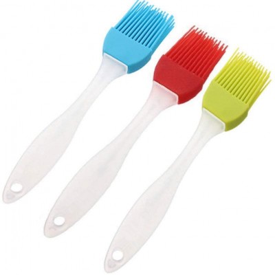 Heat Resistance Oil Basting Brush Silicone Pastry Baking Brush